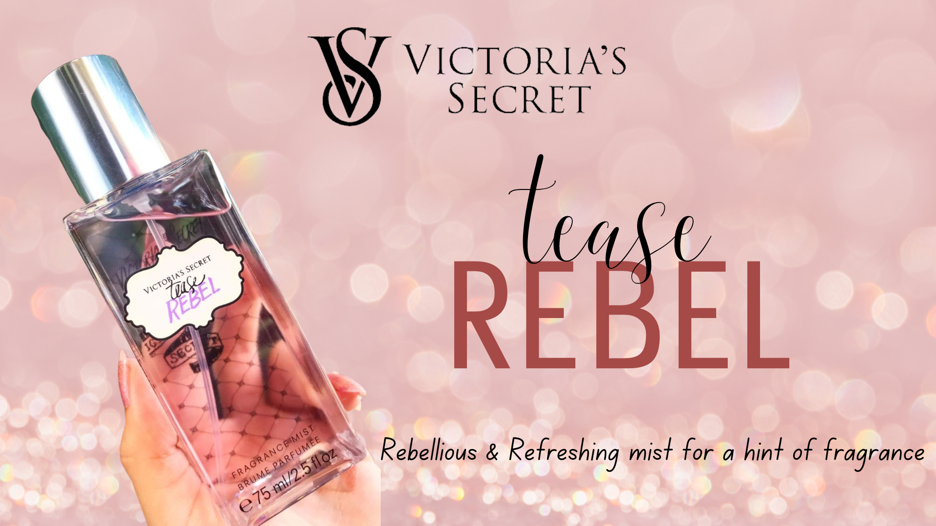 Victoria secret tease discount rebel fragrance mist review