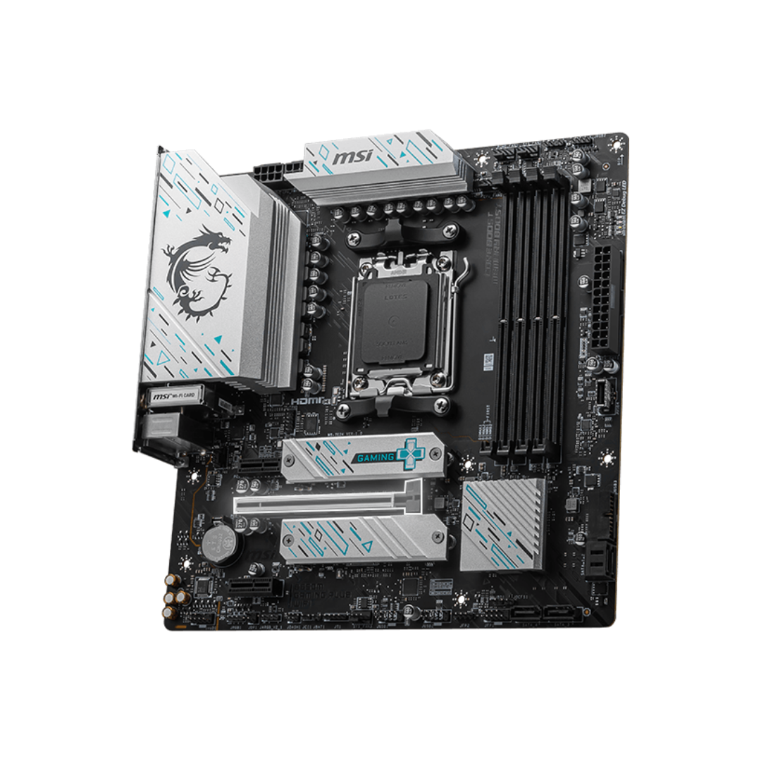 MSI - MSI B650M Gaming WiFi Motherboard + AMD Ryzen 5 9600X CPU