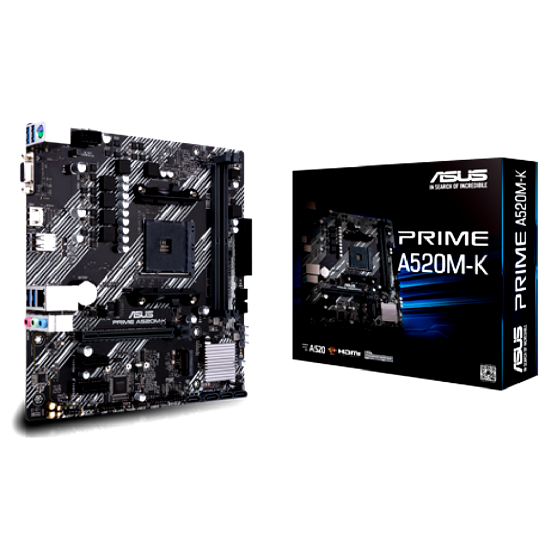 Ryzen - Ryzen 5 3500X + ASUS PRIME A520M-K Bundle | AM4 | DDR4