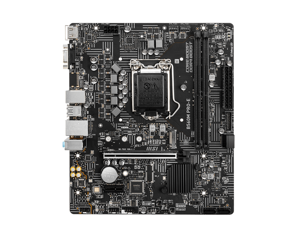 Intel - Intel Core i3-10105 + MSI B560M PRO-E Motherboard Bundle